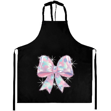 Discover Christmas Coquette Bow, Merry Christmas Aprons