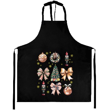 Discover Christmas Coquette Bow, Cute Christmas Tree Aprons