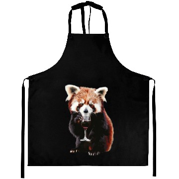 Discover Red Panda Wine Aprons