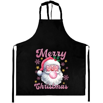Discover Merry Christmas, Christmas Vingtage, Preppy Santa Aprons