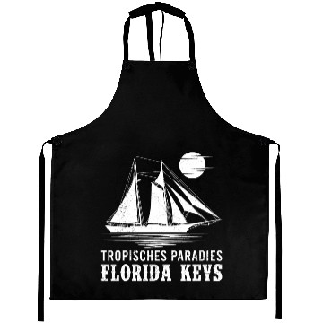 Discover Florida TROPICAL PARADISE KEY-WEST COAST Aprons
