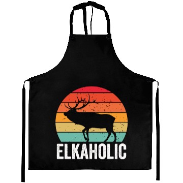 Discover Elk Hunting Elkaholic Hunters Aprons