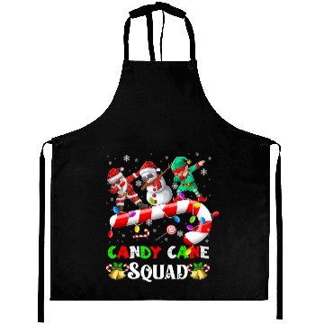 Discover Dabbing Santa Elf Snowman Candy Cane Christmas Aprons