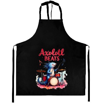Discover Xolotl Beats Axolotl Funny: Cute Axolotl Aprons