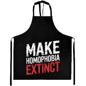 Discover Make Homophobia Extinct 6 Aprons