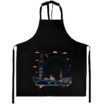 Discover London Landmarks Time for Tea Aprons
