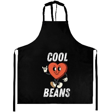 Discover Womens Funny Aprons Cool Beans Holiday Sunday