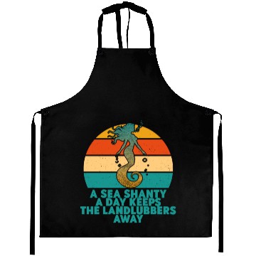 Discover Sailor Meme Pirate Ship Ocean Sailing Aprons