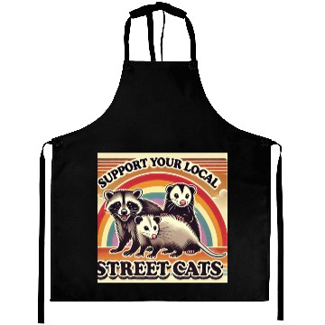 Discover Support Your Local Street Cats Aprons