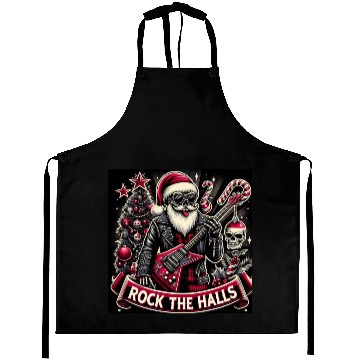 Discover Rocker father xmas Aprons
