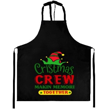 Discover CHRISTMAS CREW Aprons
