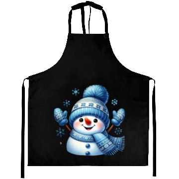 Discover Snowman Christmas, Merry Christmas Aprons