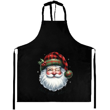 Discover Don t Stop Believin, Santa Christmas Aprons
