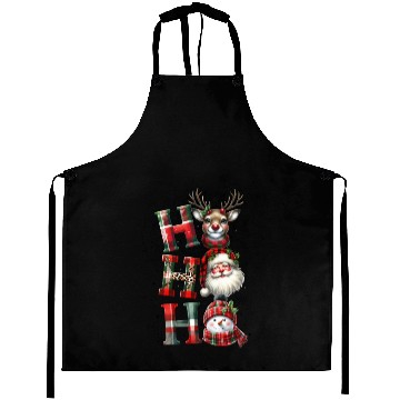 Discover Ho Ho Ho, Merry Christmas Aprons