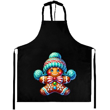 Discover Gingerbread Christmas, Merry Christmas Aprons