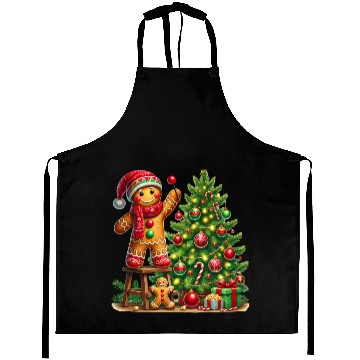 Discover Gingerbread Christmas, Merry Christmas Aprons