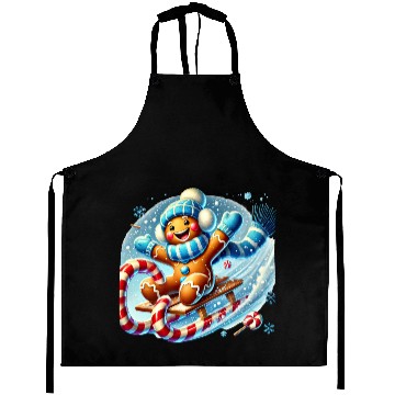 Discover Gingerbread Christmas, Merry Christmas Aprons