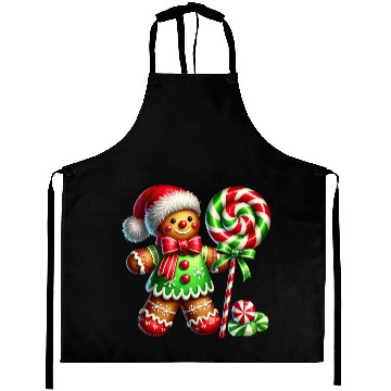 Discover Gingerbread Christmas, Merry Christmas, Candy Aprons