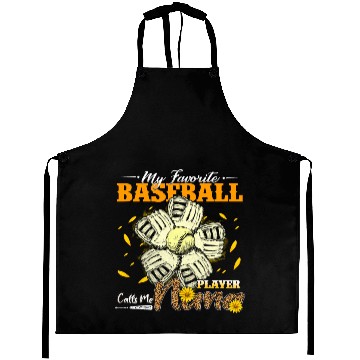 Discover My Favorite Baseball Player Calls Me Nana Aprons
