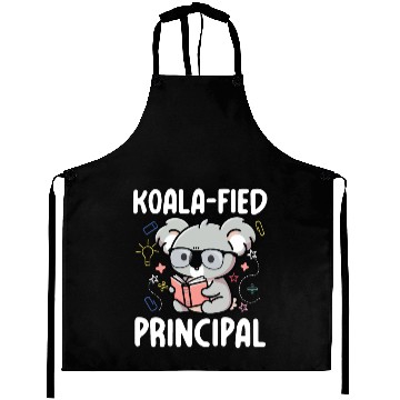 Discover Koala-fied Principal for a School Counselor Aprons