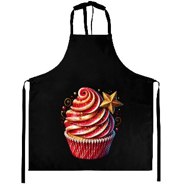 Discover Christmas ice cream, Merry Christmas Aprons