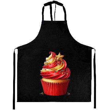 Discover Christmas ice cream, Merry Christmas Aprons