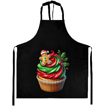 Discover Christmas ice cream, Merry Christmas Aprons