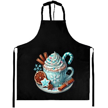 Discover Christmas ice cream, Coquette Chistmas Aprons