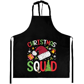 Discover CHRISTMAS SQUAD Christmas hat Aprons