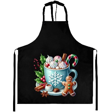 Discover Christmas ice cream, Coquette Chistmas Aprons