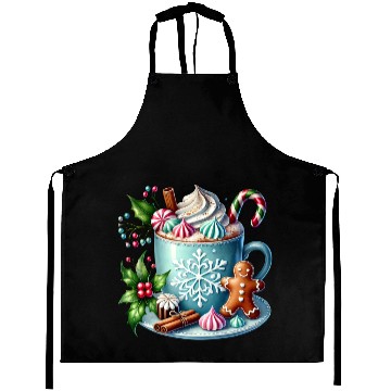 Discover Christmas ice cream, Coquette Chistmas Aprons