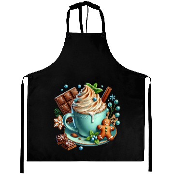 Discover Christmas ice cream, Coquette Chistmas Aprons
