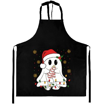 Discover Ghost Christmas Aprons