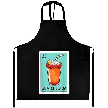 Discover Michelada Lover Spanish La Michelada Mexican Bingo Aprons