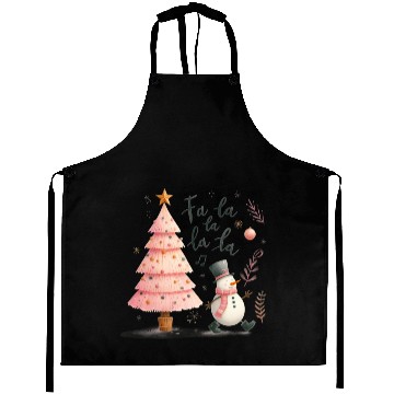 Discover Fa La La La La, Merry Christmas Aprons