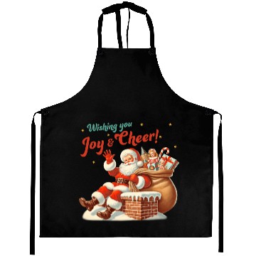 Discover Wishing you Joy and Cheer Aprons