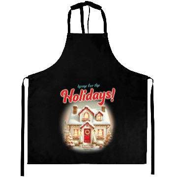 Discover Home for the Holidays Aprons