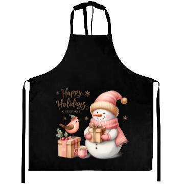 Discover Happy Holidays, Merry Christmas Aprons