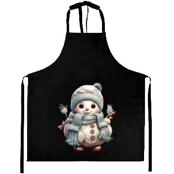 Discover Snow Christmas, Merry Christmas Aprons