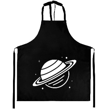 Discover Minimalistic Saturn Planet Space Vector path34 Aprons