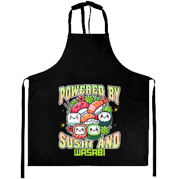 Discover Powered By Sushi And Wasabi Aprons