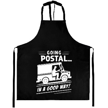 Discover Going postal but in a good way Aprons