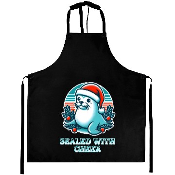 Discover Sealed Christmas Designs Aprons