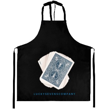 Discover Blue Deck Design Aprons