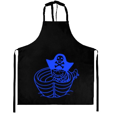 Discover Funny Worm Caterpillar Pirate Sweet Paddle Rowing Aprons