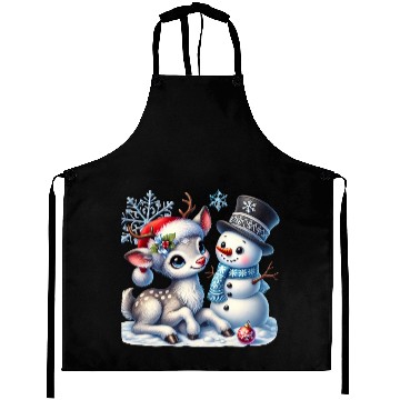 Discover Snowman Christmas, Merry Christmas Aprons
