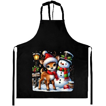 Discover Snowman Christmas, Merry Christmas Aprons