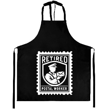 Discover Stamp Retired Postal Worker Aprons