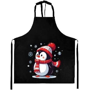 Discover Penguin winter style Aprons