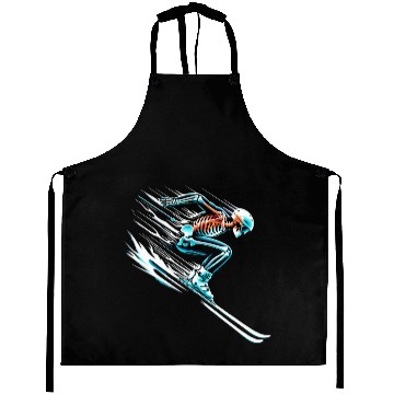 Discover Skiing Skeleton Speed Thrill Adventure Aprons